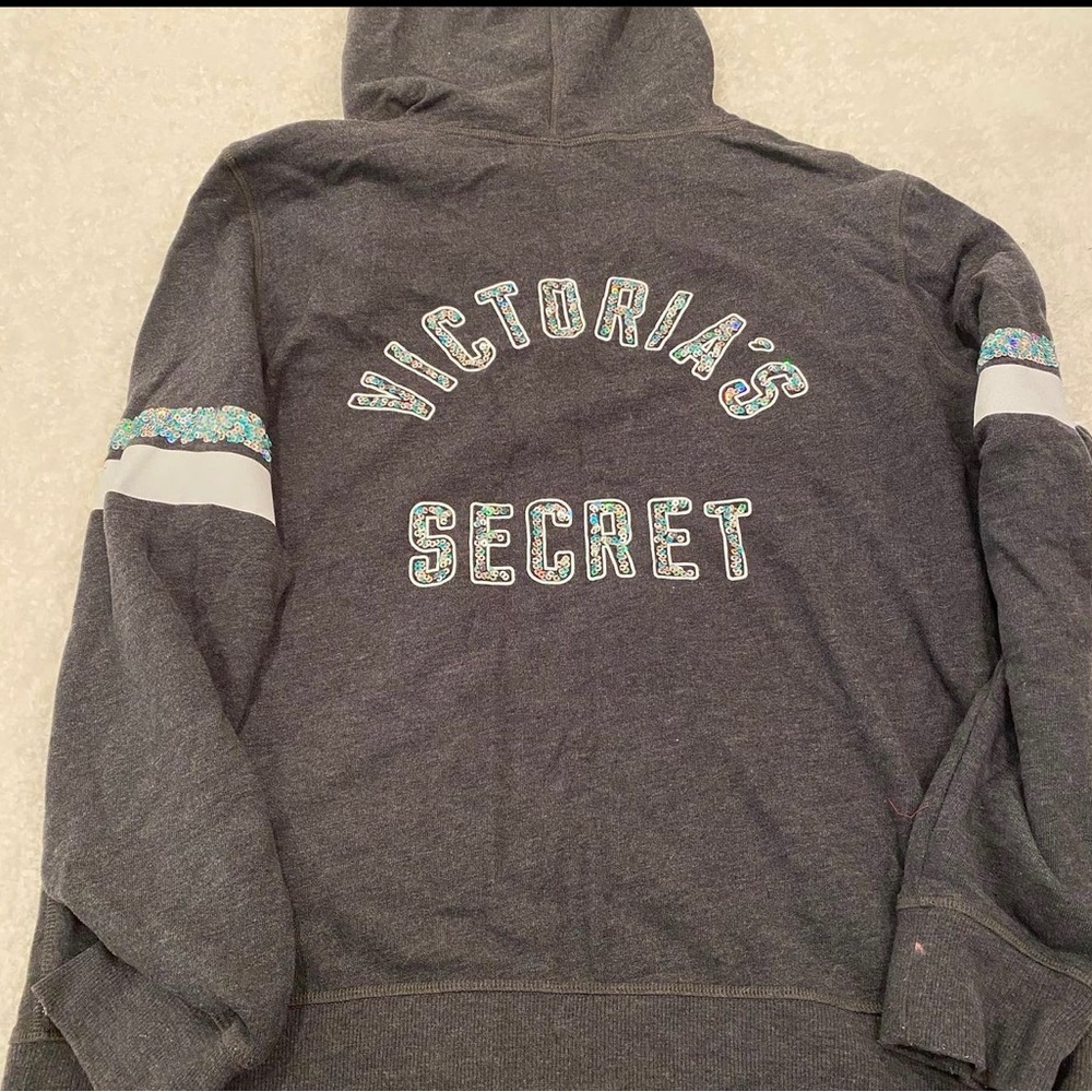 Victoria Secret Zip up hoodie. So soft